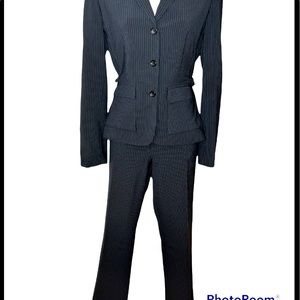 Express Studio Navy Pin Stripe suit
